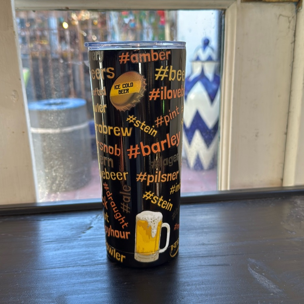 NEW Insulated Beer Tumbler 24oz